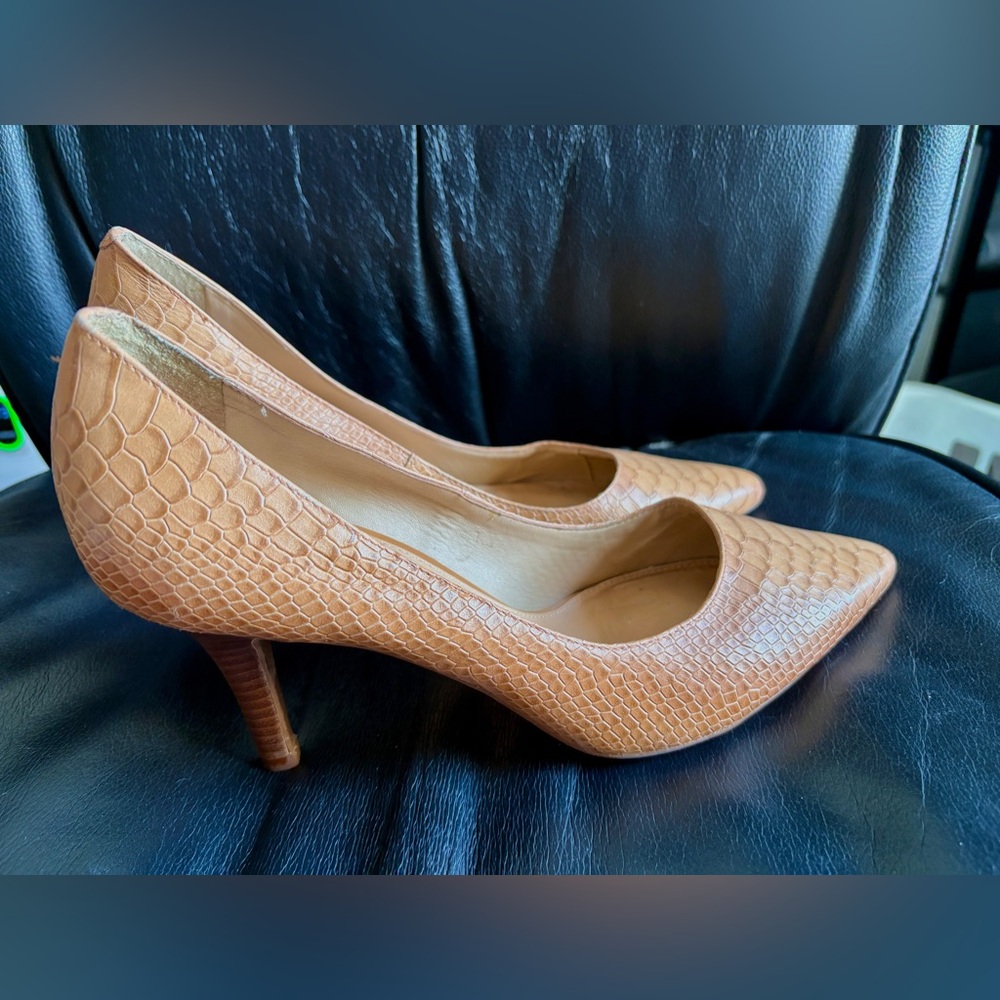 Antonio Melani Faux Snakeskin Heels - Picture 2 of 3